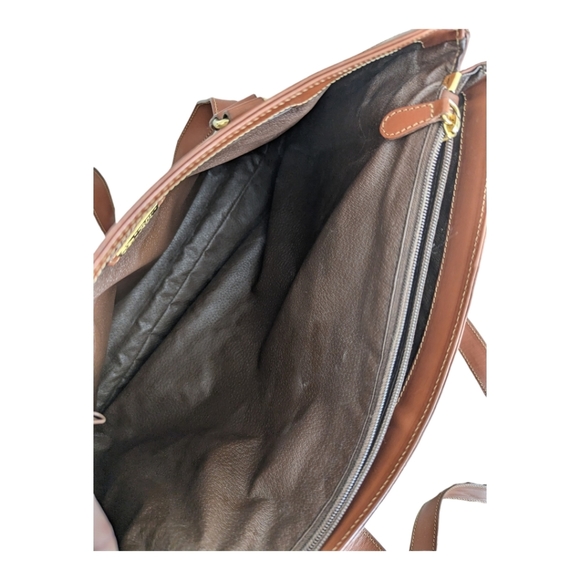 Burberry Regent Tote Haymarket Coated Canvas Medium - Picture 9 of 13